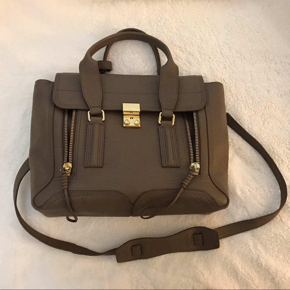 Phillip Lim taupe medium satchel pashli Handbag